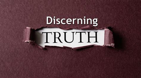 Praise Fellowship Church Discerning Truth