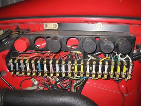 Porsche Carrera Fuse Box Diagrams