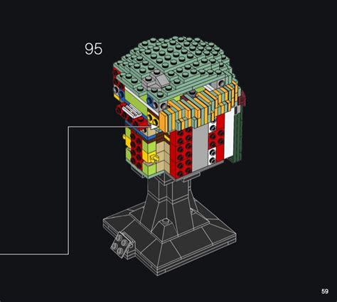 Lego 75277 Boba Fett Helmet Instructions Star Wars Helmet Collection