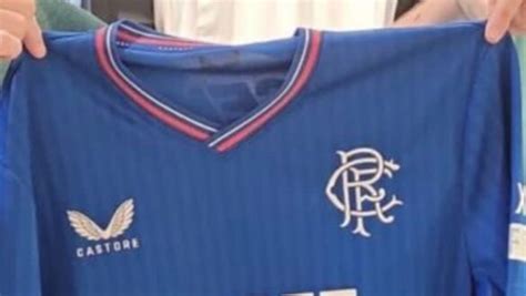 Nova Camisa Titular Do Rangers Fc Castore Mdf