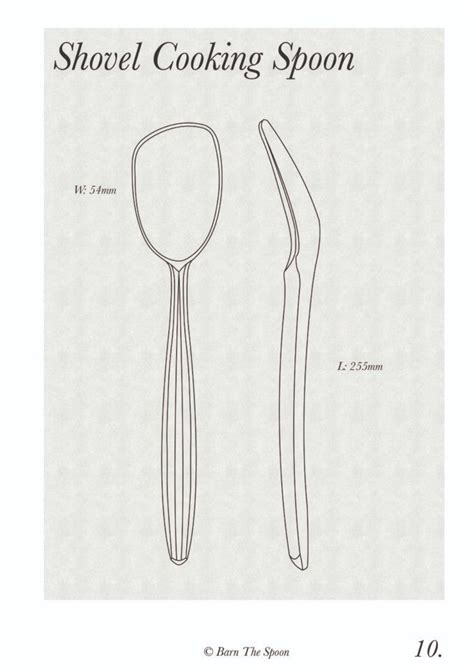 Beginner Free Pattern Printable Spoon Carving Templates