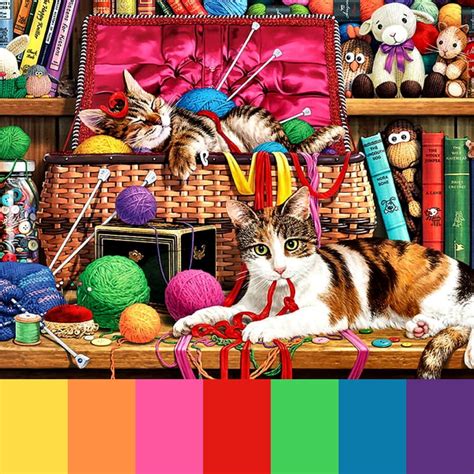 Solve Comfy Spot Small Jigsaw Puzzle Online With 49 Pieces