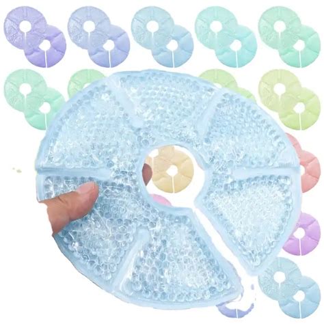 Breastfeeding Gel Pads Relieve Mastitis Swelling Hot Cold Breast Therapy Pads Microwave Heat Bra