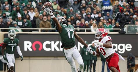 With Keon Coleman Gone What S Next For Michigan State At Wr