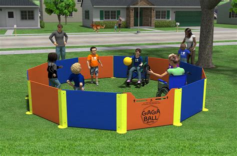 Accessible Gaga Ball Pit