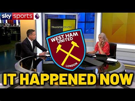 Oh No Unfortunately Bad News Is Happening West Ham United Latest