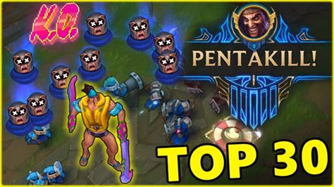 TOP 30 Best LOL PENTAKILL Moments 2022 18 YouTube