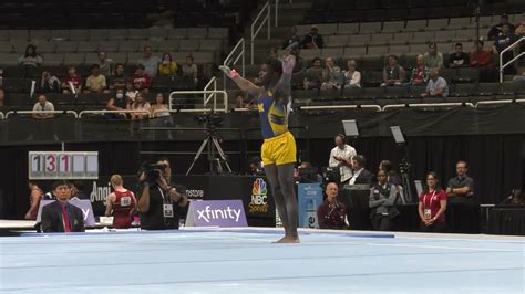 Fred Richard Floor Exercise 2023 Xfinity U S Championships Senior Men Day 2 Youtube