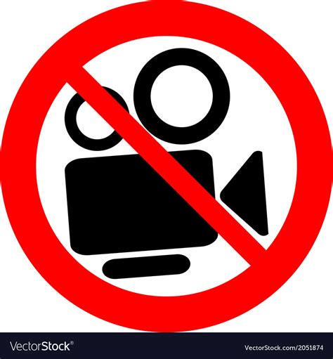 No video Royalty Free Vector Image - VectorStock