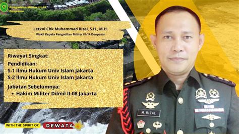 Profil Pejabat Struktural Pengadilan Militer Iii Denpasar