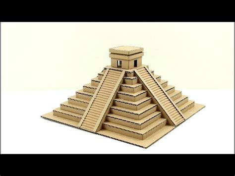 Maqueta Como Hacer Una Piramide Con Carton De Huevo Edmee Allaire