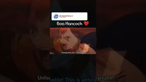 Boa Hancock ️one Pieceanime Shorts Luffy Action Onepiece Boahancock Badassmoment Trend