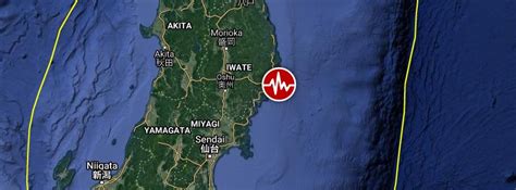 Strong And Shallow M6 1 Earthquake Hits Near The East Coast Of Honshu