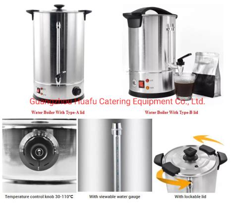 Stainless Steel Electric Water Milk Tea Boilers Gizer Heat Hot Water