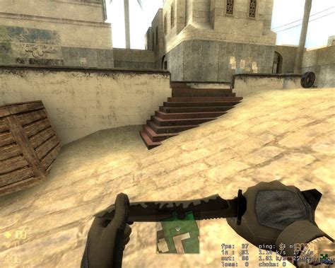 Blackchromeknife Knife Counter Strike Source Weapon Models