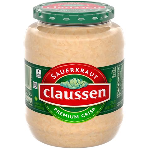 Claussen Premium Crisp Sauerkraut Enhances Any Meal With Its Classic