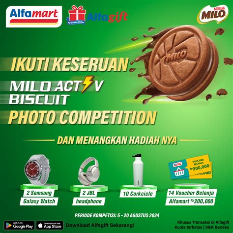 Lomba Foto Milo Activ Biscuit Berhadiah Total Jutaan Rupiah