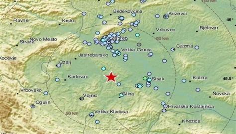Nema Mira Na Banovini Novi Potres Snage Zatresao Kod Petrinje