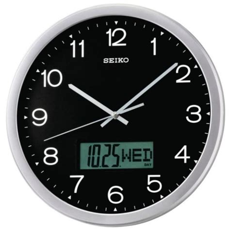 Seiko Minimalist Wall Clock Qxa Qxf Qxa Qtu Shopee