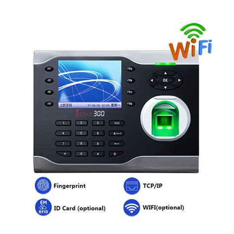 Tcpip Usb Biometric Fingerprint Time Clock Office Attendance System