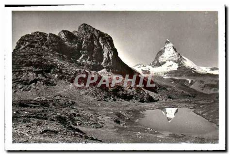 Carte Postale Moderne Riffelsee Von Der Gornergratbahn Riffelhorn U