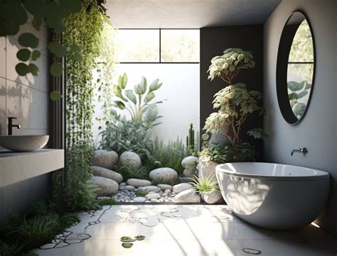 Elegant Contrast Dark Brown Cabinets And White Marble Bathroom