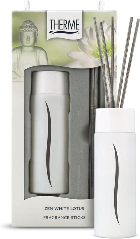 Therme Fragrance Sticks Zen White Lotus Bol