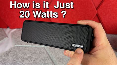 Bluetooth Portable Wireless Speaker Review Youtube