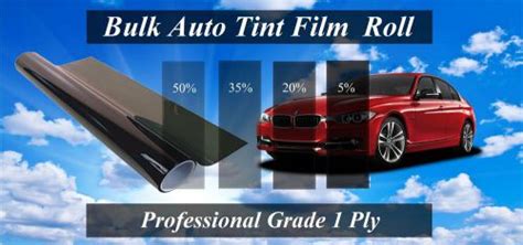 Sell Tint Film Roll Charcoal 1 Ply Professional Grade 5 Limo 24 X