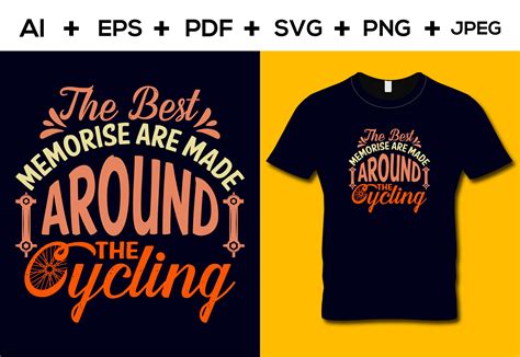 Cycling T Shirt Design Template Graphic By Aroy00225 · Creative Fabrica