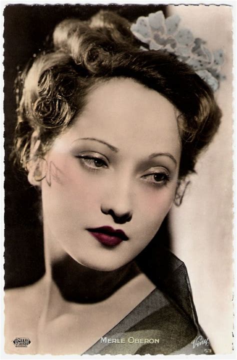 Merle Oberon French Postcard By Viny No Photo Unite Flickr