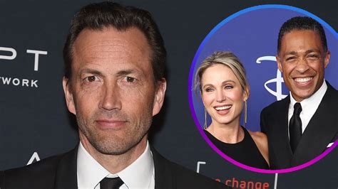 Amy Robachs Estranged Husband Andrew Shue Takes Down Photos Of Her After Tj Holmes Pda Pics