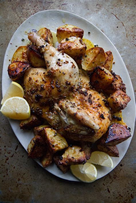 The Best Greek Chicken And Potatoes Heather Christo