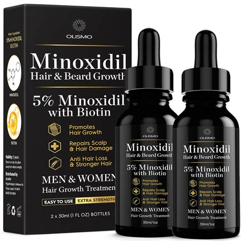 Suero Para El Crecimiento Del Cabello De Minoxidil Al 5 Minoxidil