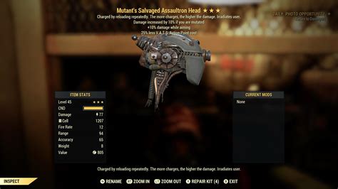 Xb1 H Mutants Salvaged Assaultron Head W Caps Or Trades Market76