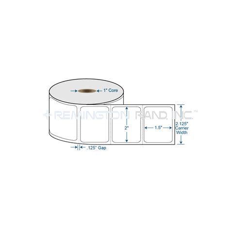 X Desktop Printer Direct Thermal Labels Remington Rand