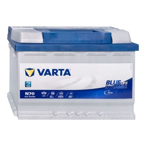 VARTA Blue Dynamic EFB N70 Autobatterie 12V 70Ah Batterie24 De