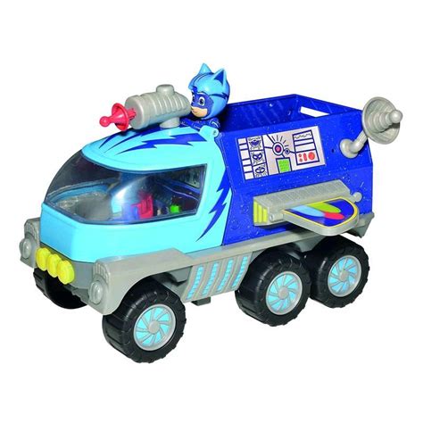 Simba PJ Masks Moon Rover Mit Catboy Figur Mit Licht Und Sound