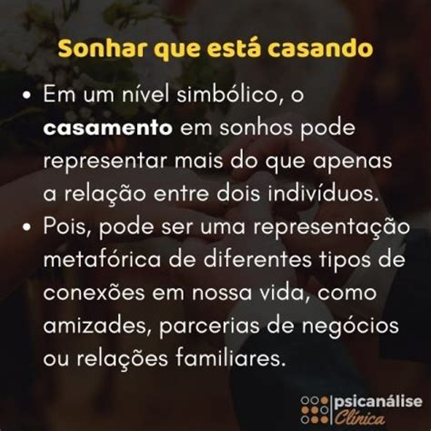 Sonhar Se Casando O Que Significa - O que significa sonhar que está casando - Psicanálise Clínica
