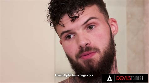 DEVILS TGIRLS Hot Busty Blonde Trans Brittney Kade Gets Her Asshole Plumbed Hard