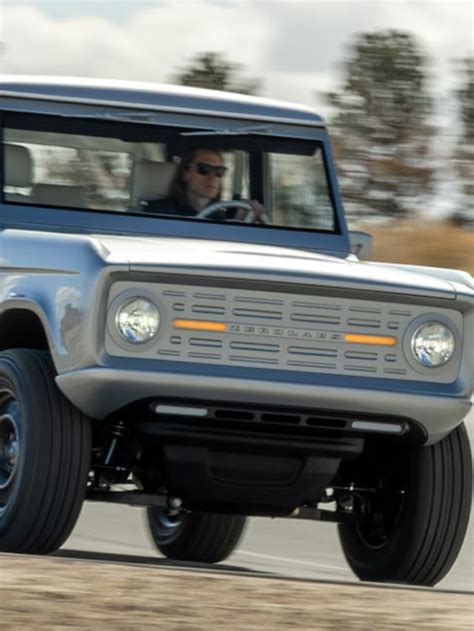 How To Convert A Vintage Ford Bronco Into A Modern Day EV Pickup