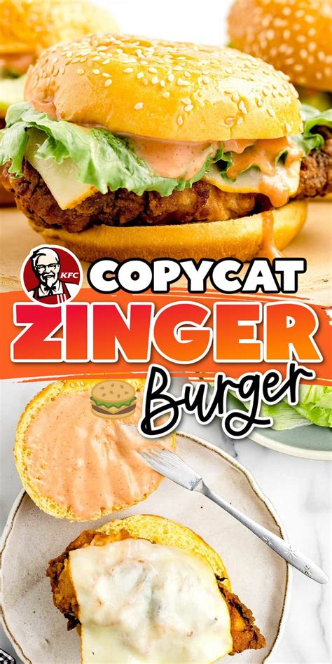 Our Copycat KFC Zinger Burger Recipe Makes It Easy To Recreate The