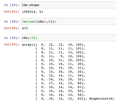 Python Align Copy Sections Of D Numpy Array According To Indices In Hot Sex Picture