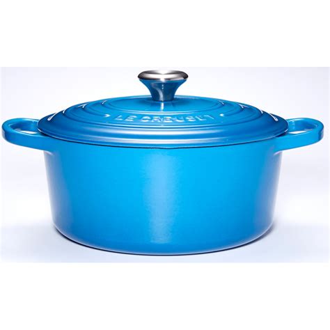 Le Creuset Signature Braadpan 24 Cm Marseilleblauw