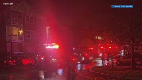 Knoxville Fire Responds To Overnight Apartment Complex Fire