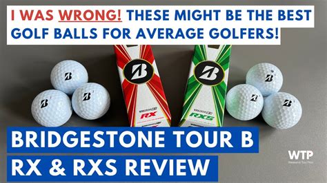 THE BEST GOLF BALLS FOR AVERAGE SWING SPEED GOLFERS Bridgestone Tour B