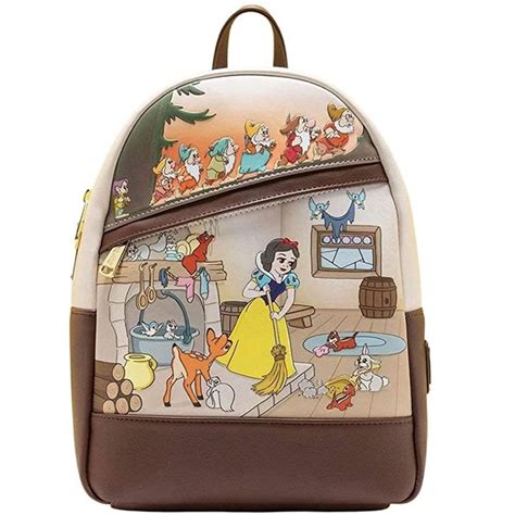 Snow White And The Seven Dwarfs Multi Scene Backpack Dfly Disney Backpacks Loungefly Archive