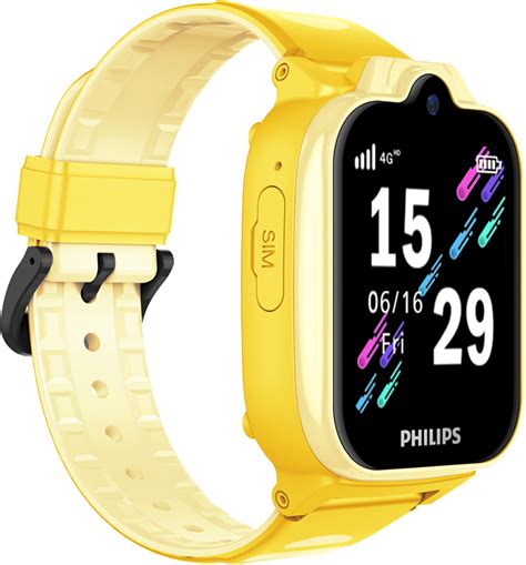 Детские часы Philips 4G W6610 Желтые: купить по выгодной цене в ...