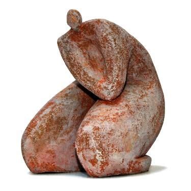 Cristelle Berberian Ceramic Sculpture Figurative Sculpture Clay