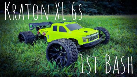 Arrma Kraton Xl First Bash Youtube